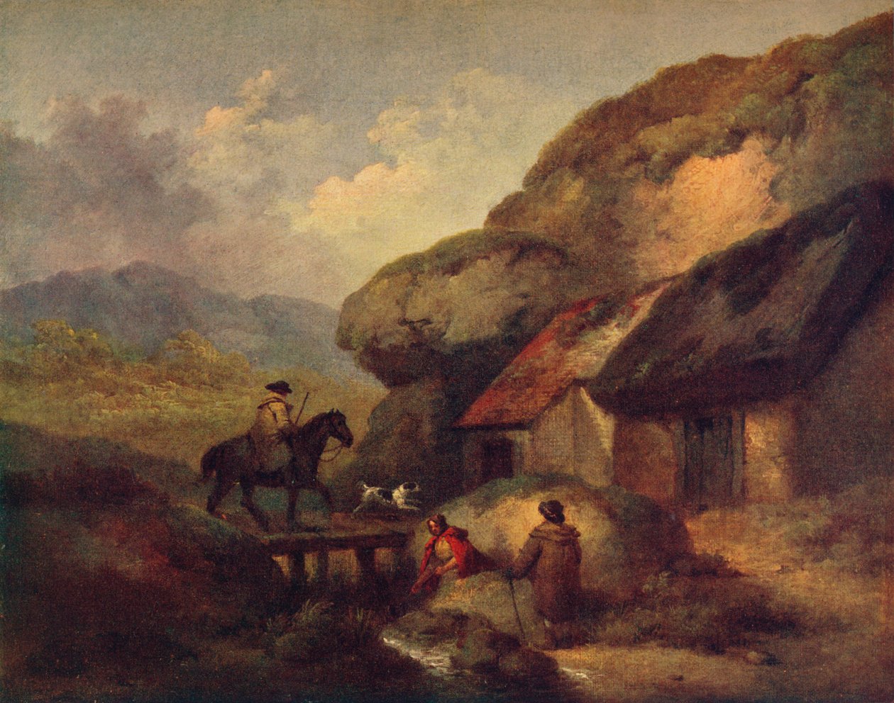 द ट्रैवलर, c1795 द्वारा जॉर्ज मोरलैंड