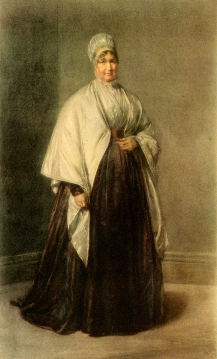 एलिजाबेथ फ्राई, c1843, 1942। द्वारा जॉर्ज रिचमंड