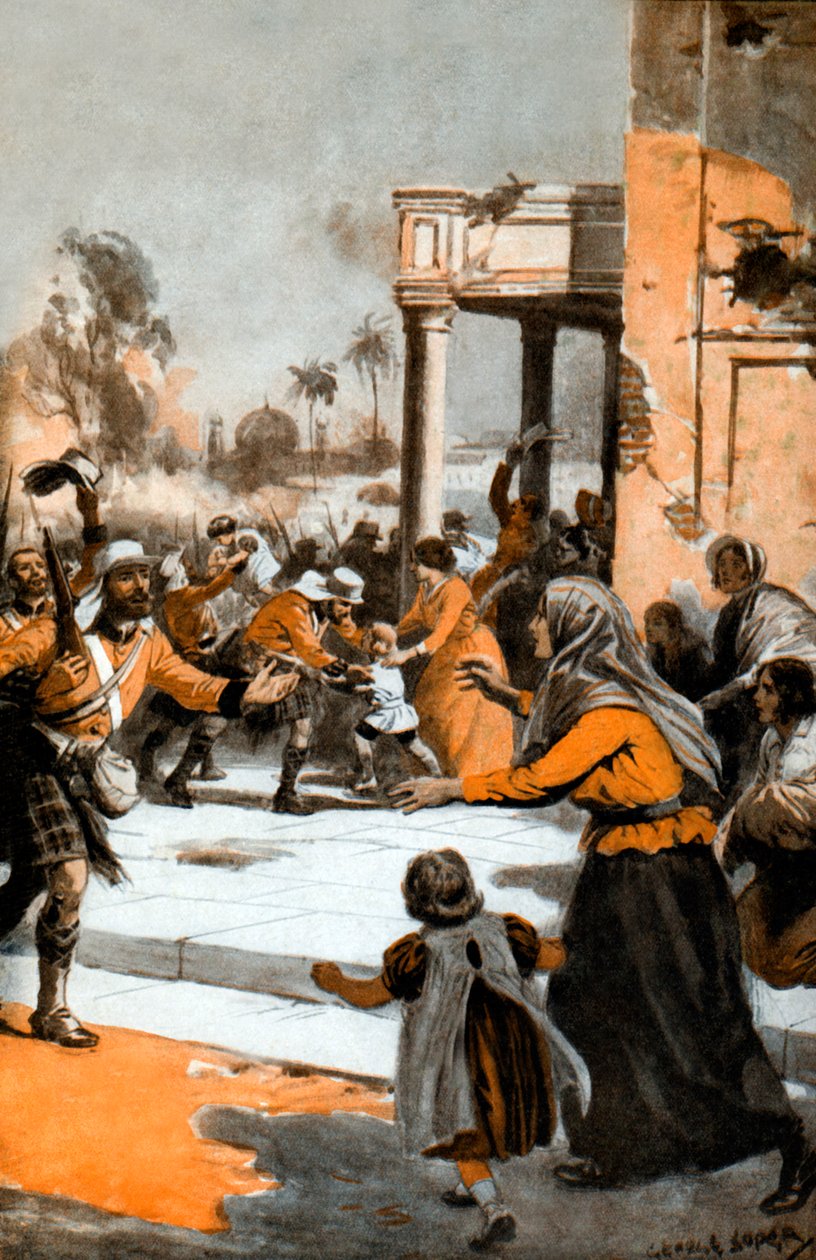 लखनऊ की राहत में lHighlanders द्वारा जॉर्ज सॉपर