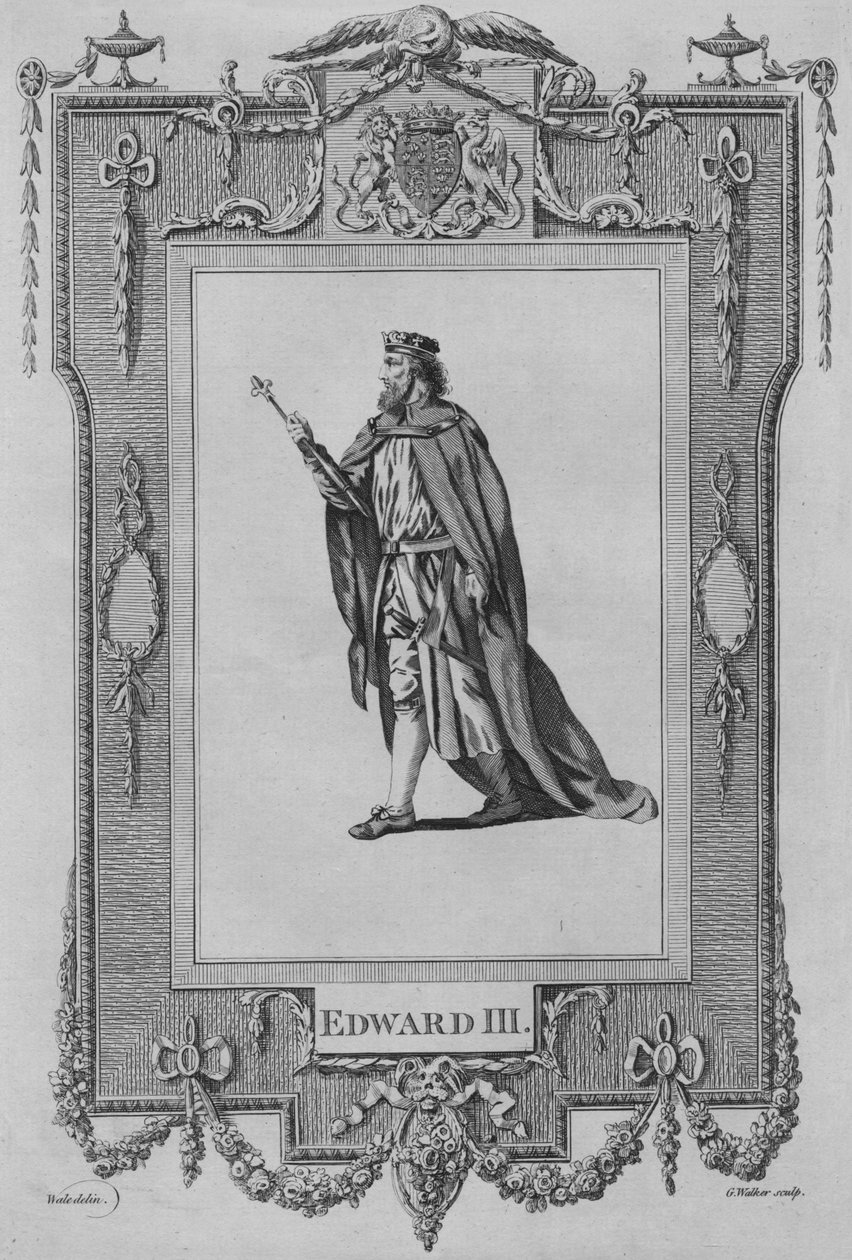 एडवर्ड III, 1783। द्वारा जॉर्ज वाकर