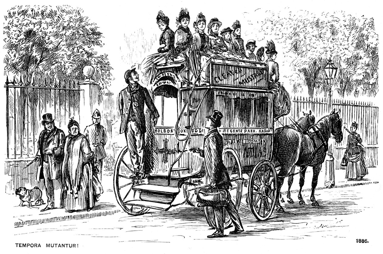टाइम्स परिवर्तन!, 1886 1891 द्वारा जॉर्ज डू मौरियर