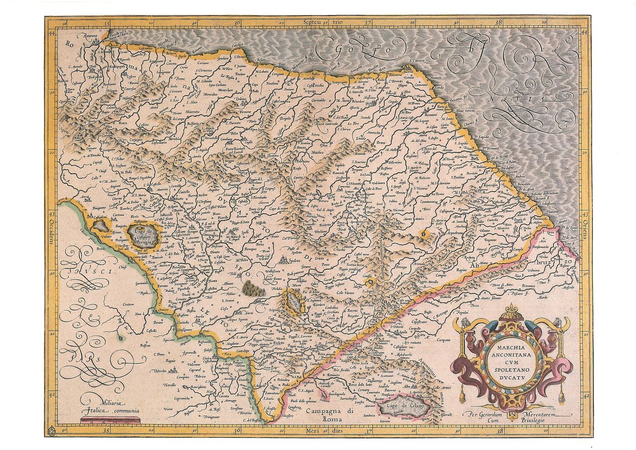 Spoleto की एंकोना डची के मार्च द्वारा जेरार्ड क्रेमर