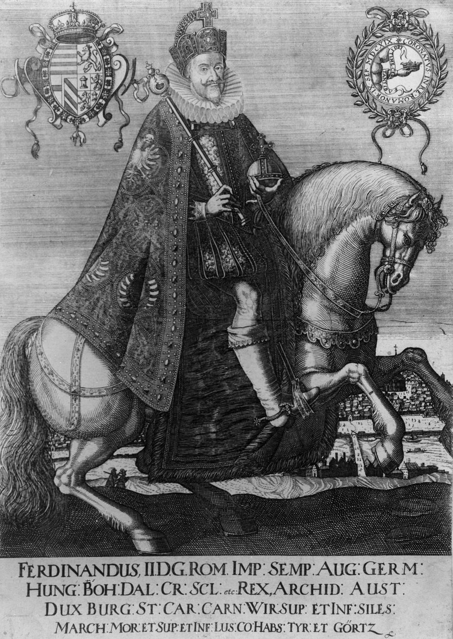 फर्डिनेंड II (1578-1637), पवित्र रोमन सम्राट द्वारा जर्मन स्कूल