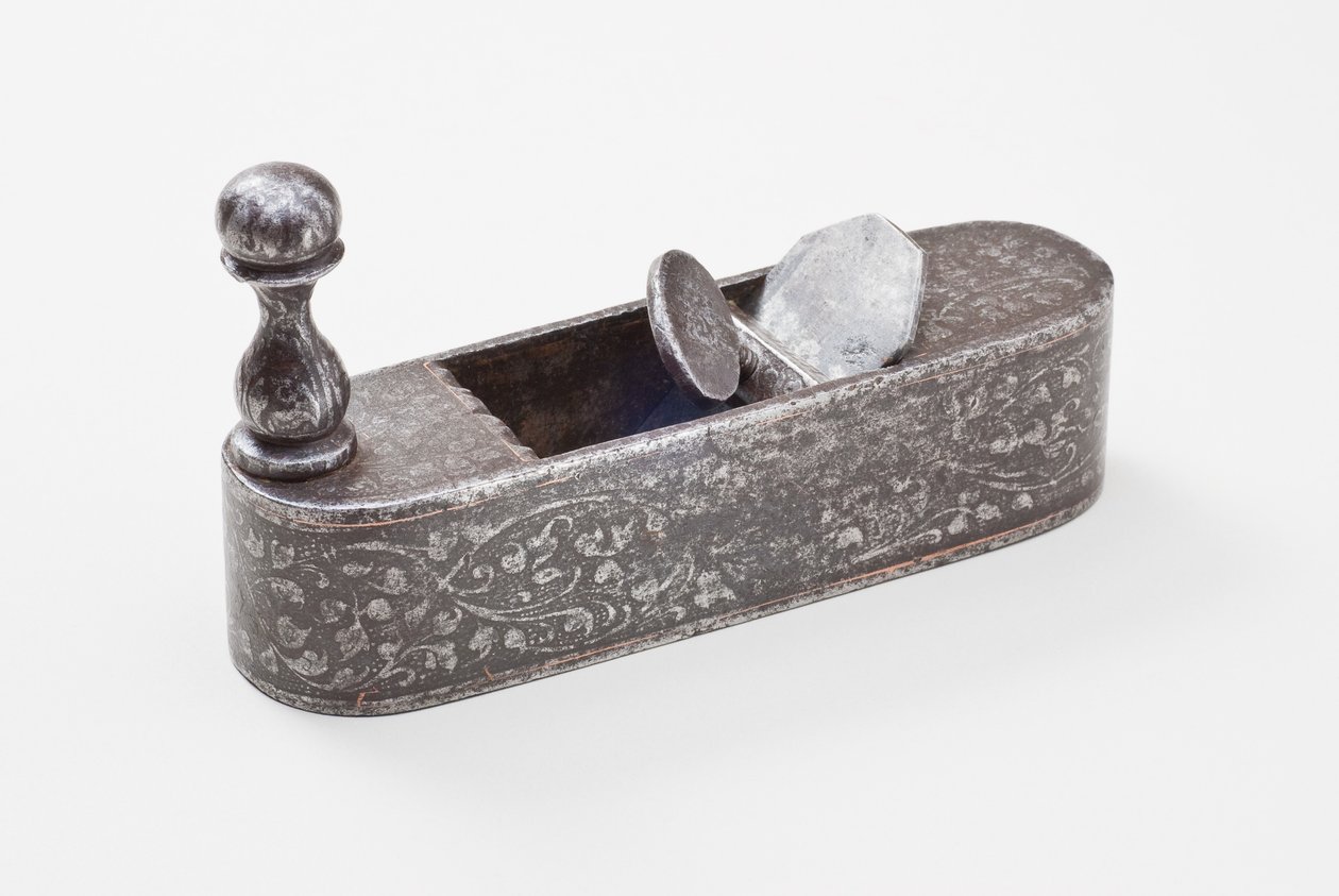 चिकना विमान, c.1570 (गढ़ा लोहा) द्वारा जर्मन स्कूल
