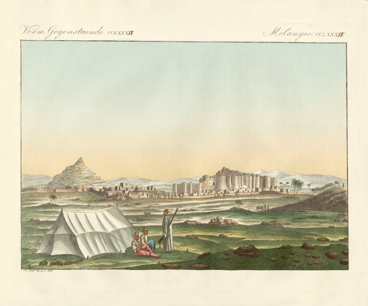 Sywah (रंगीन उत्कीर्णन) द्वारा जर्मन स्कूल