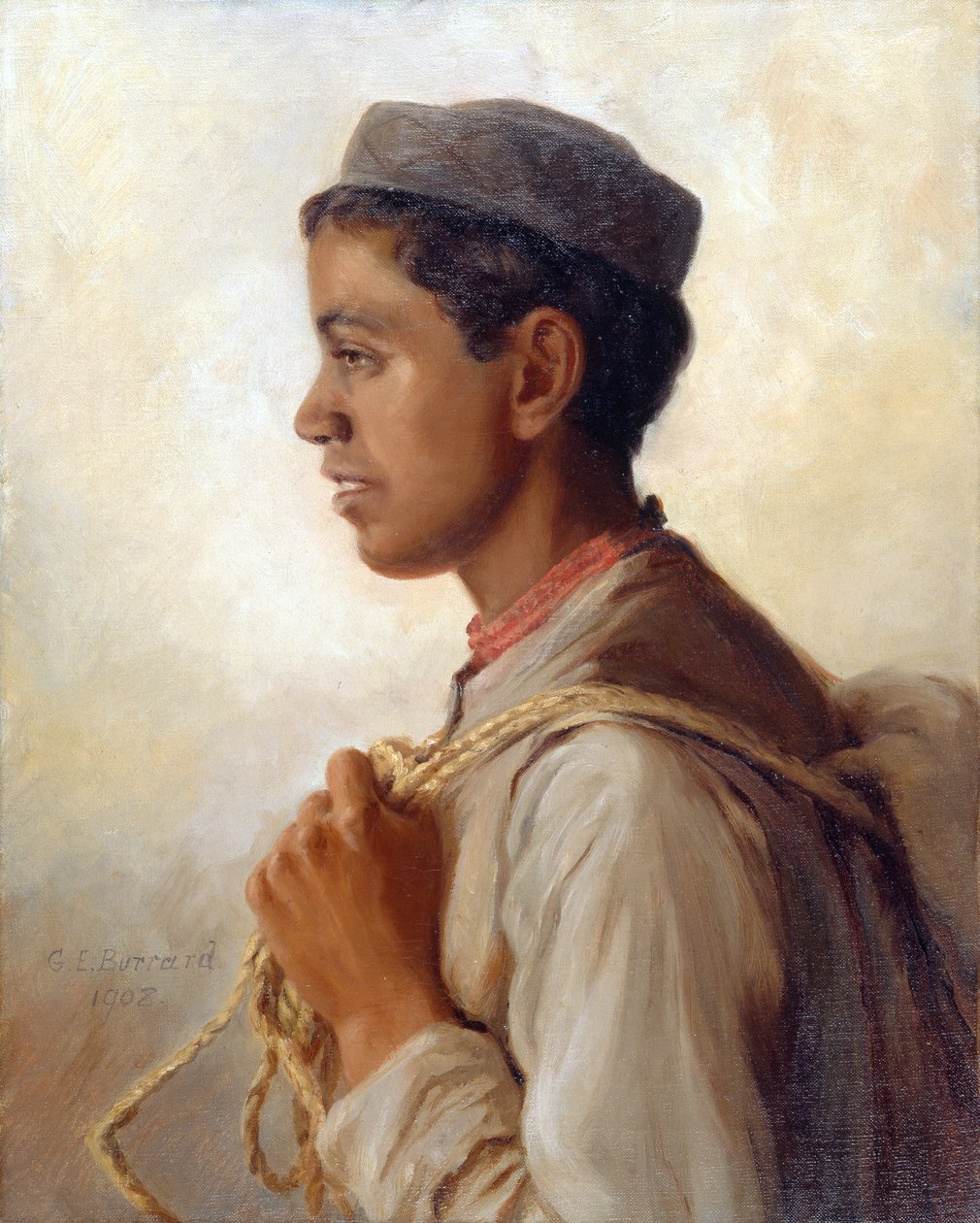 ए नेटिव ऑफ गढ़वाल ’, आगे बढ़ने के दृष्टिकोण में, 1908 द्वारा गर्ट्रूड एलेन बरार्ड