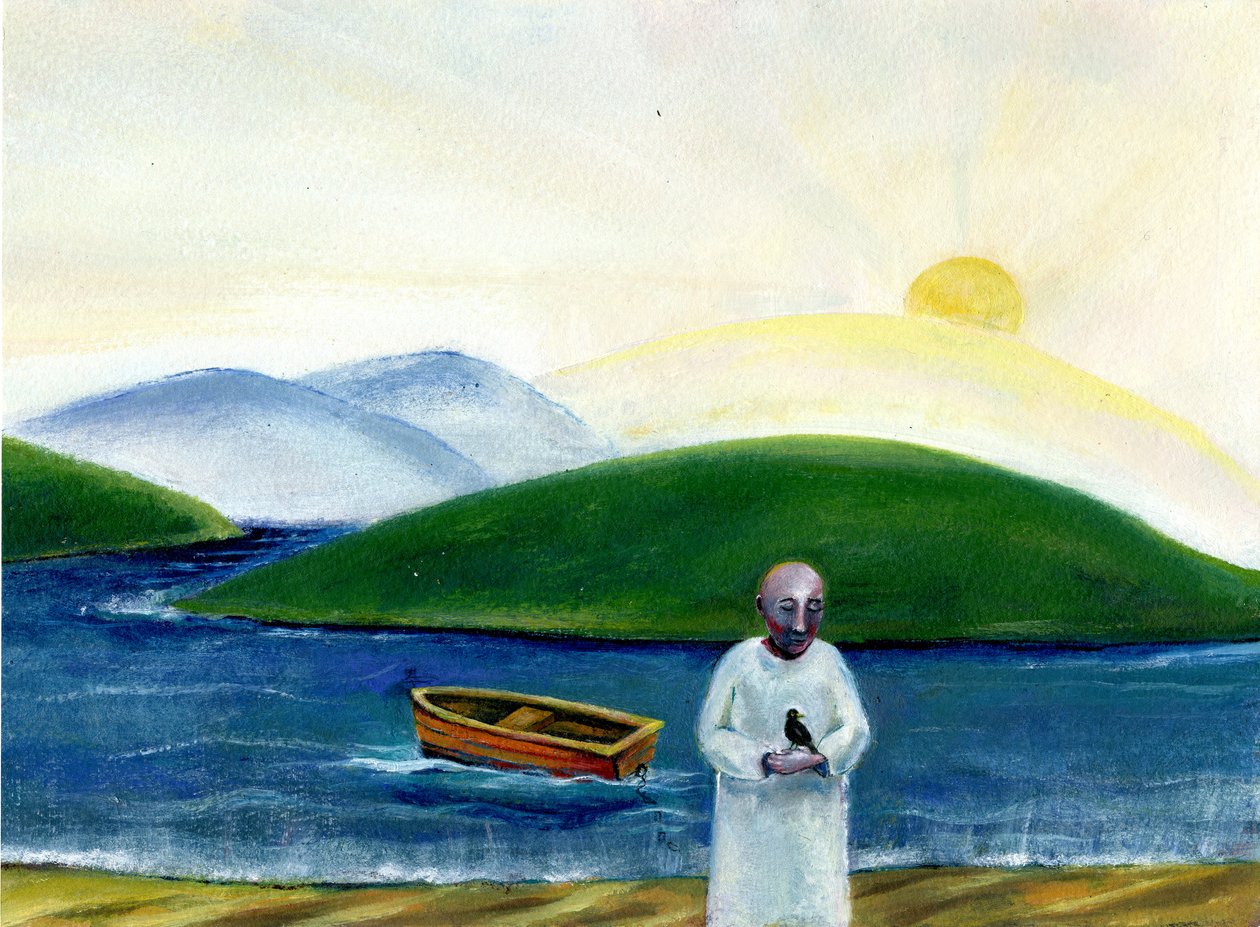 डॉन अलविदा, 2004, (कागज पर तेल) द्वारा गिगी सडबरी