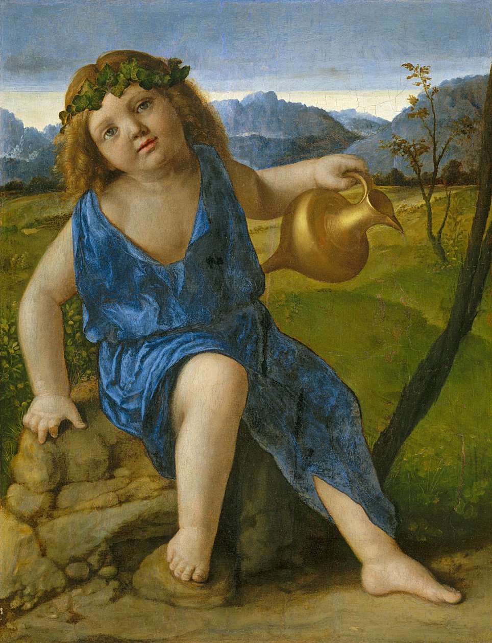 द इन्फैंट बेकस, c.1505-10 द्वारा जियोवन्नी बेलिनी