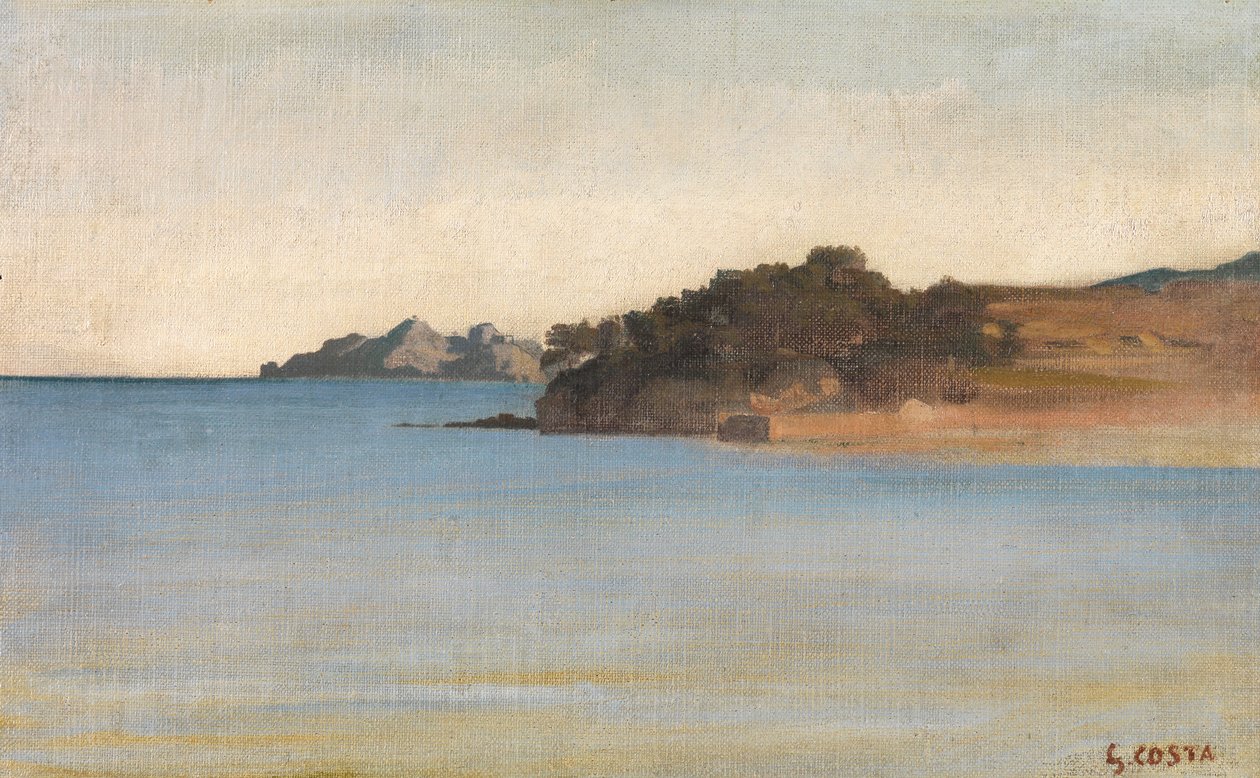 पोर्टोफिनो, c.1858 द्वारा जियोवानी कोस्टा