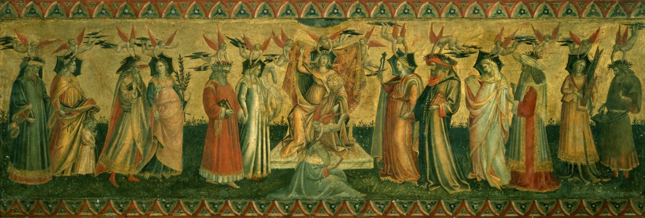 द सेवन लिबरल आर्ट्स, c.1435 द्वारा जियोवन्नी दाल पोंटे