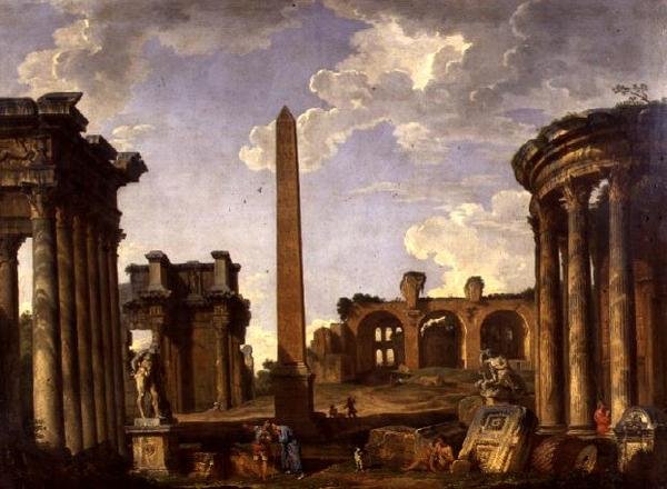 रोमन Capriccio द्वारा जियोवन्नी पाओलो पाणिनि