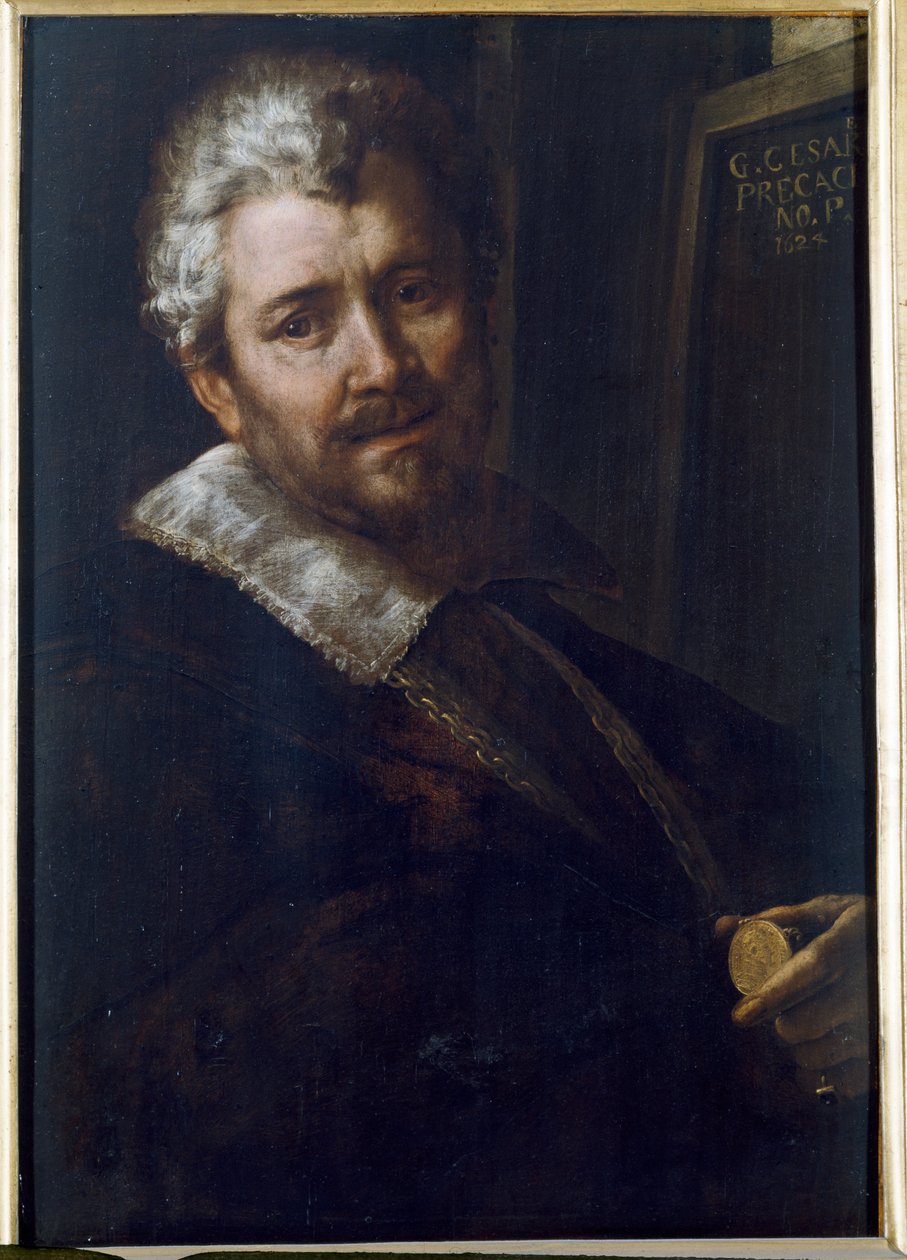 सेल्फ पोर्ट्रेट, 1624 द्वारा Giulio Cesare Procaccini