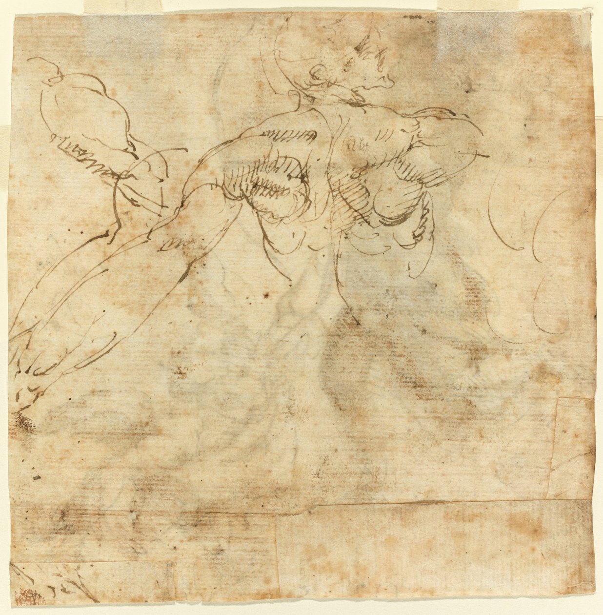 एक पीठ का अध्ययन द्वारा Giulio Cesare Procaccini
