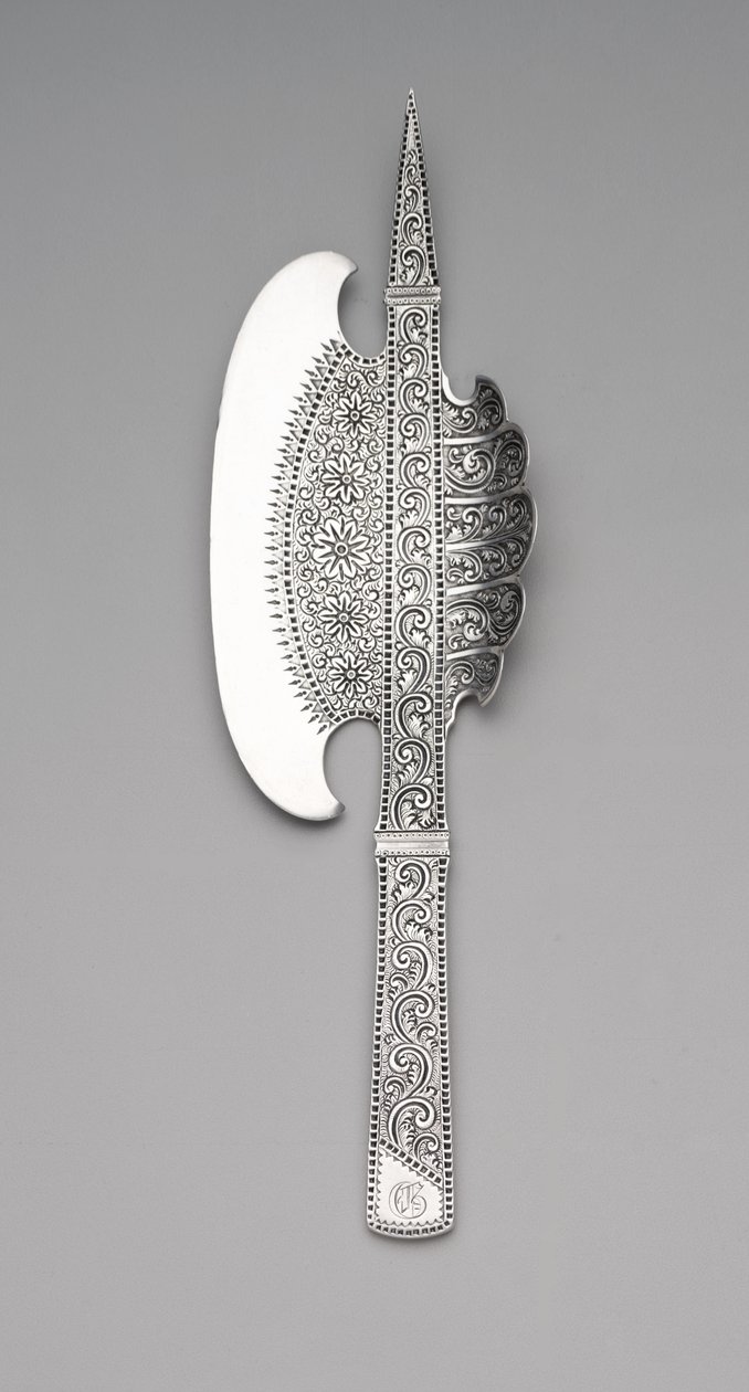 आइसक्रीम हैचेट, c.1880 (चांदी) द्वारा गोरहम मैन्युफैक्चरिंग कंपनी