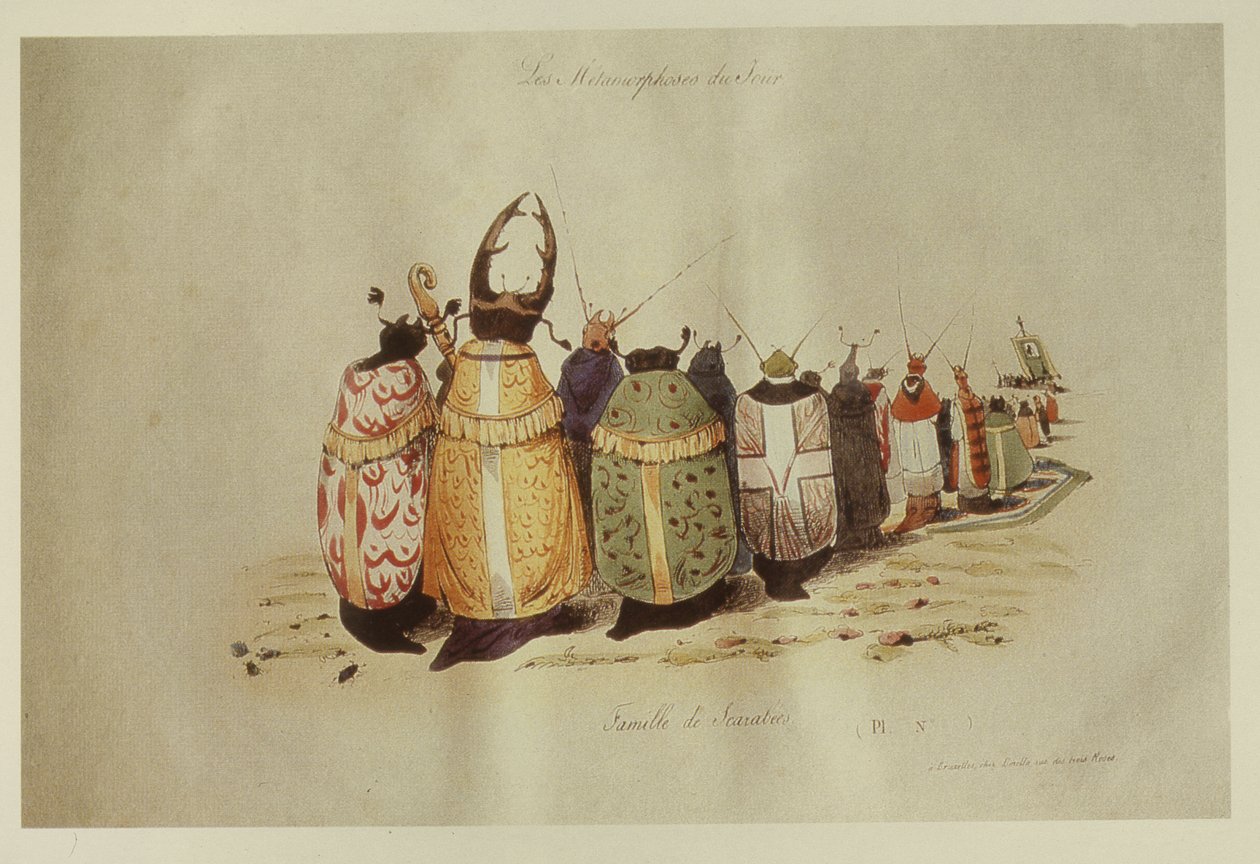 स्कारबी परिवार, 1828-29 द्वारा ग्रैंडविल