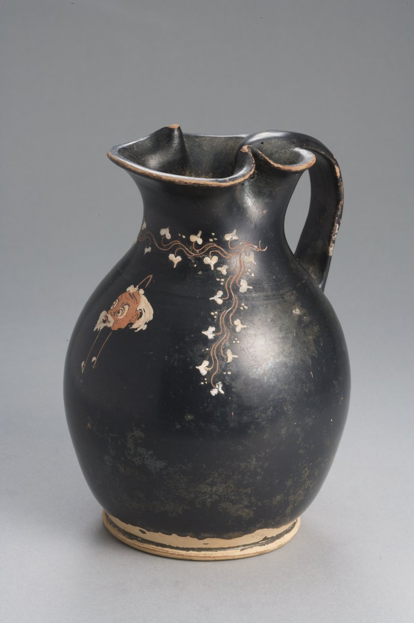 Gnathian घुटा हुआ oinochoe, Konnakis Group (टेराकोटा) द्वारा यूनानी