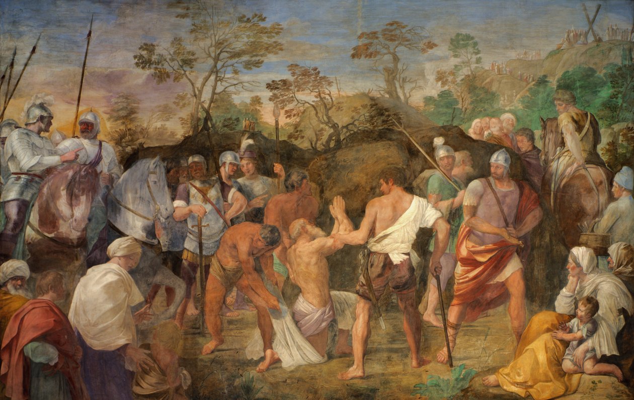 सेंट एंड्रयू की शहादत, c.1608 द्वारा गुइडो रेनी