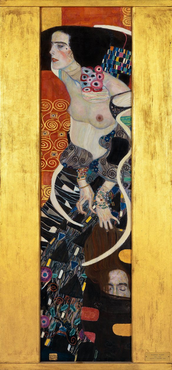 जूडिथ II (सैलोम), 1909 (कैनवास पर तेल) द्वारा गुस्ताव क्लिम्ट