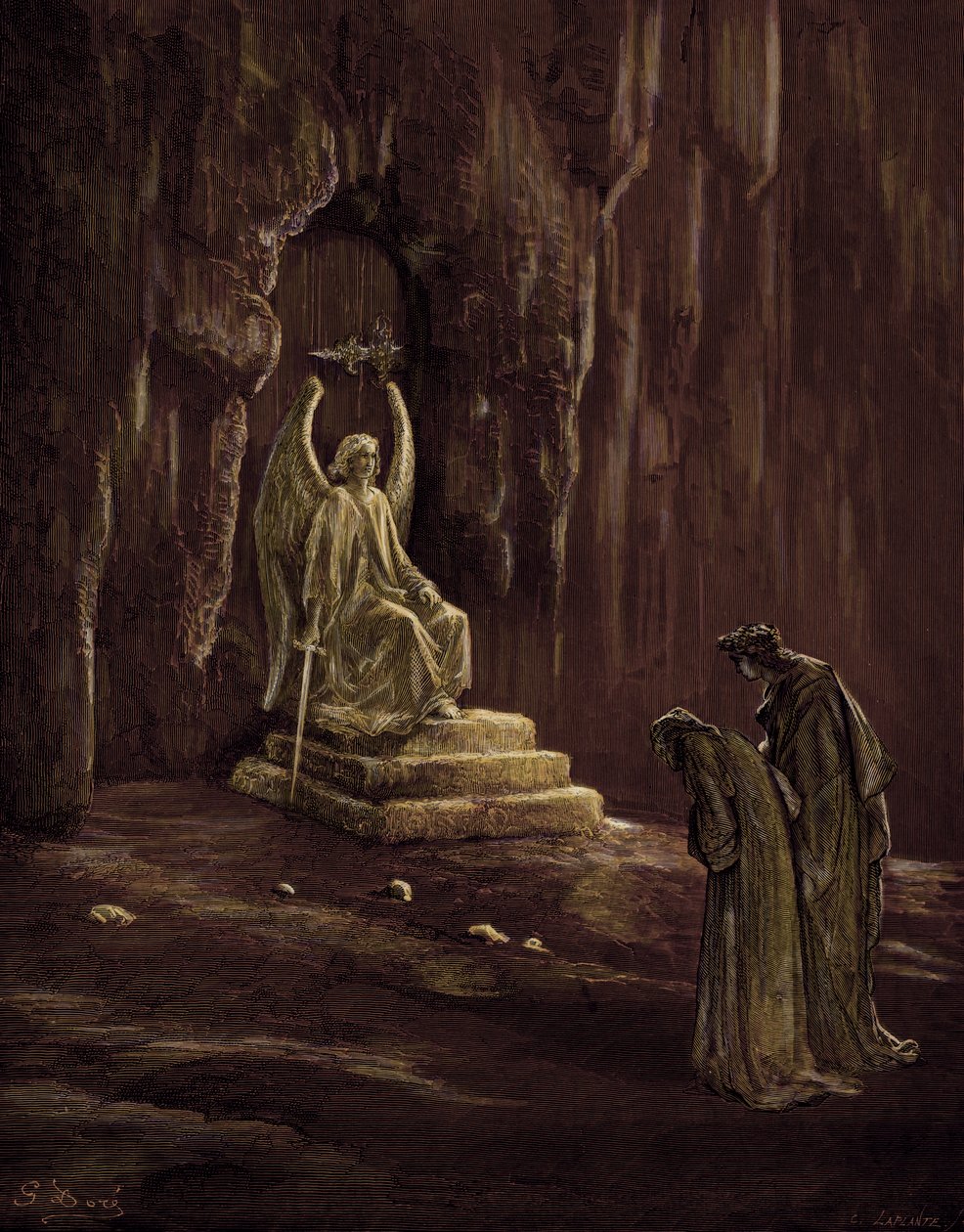 Dantes Purgatory द्वारा गुस्ताव डोर