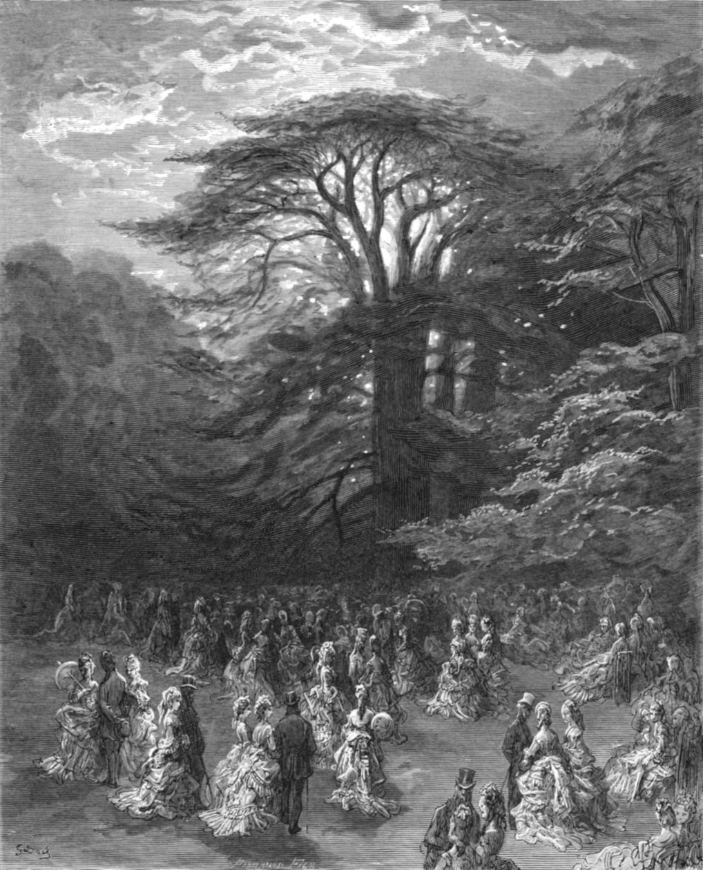 ए चिसविक फेट, 1872। द्वारा गुस्ताव डोर