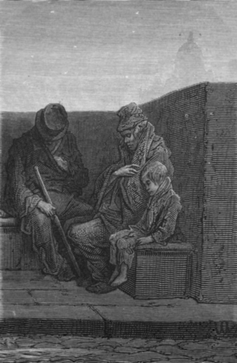 पेनी गैफ़ फ़्रीक्वेंटर्स, 1872। द्वारा गुस्ताव डोर
