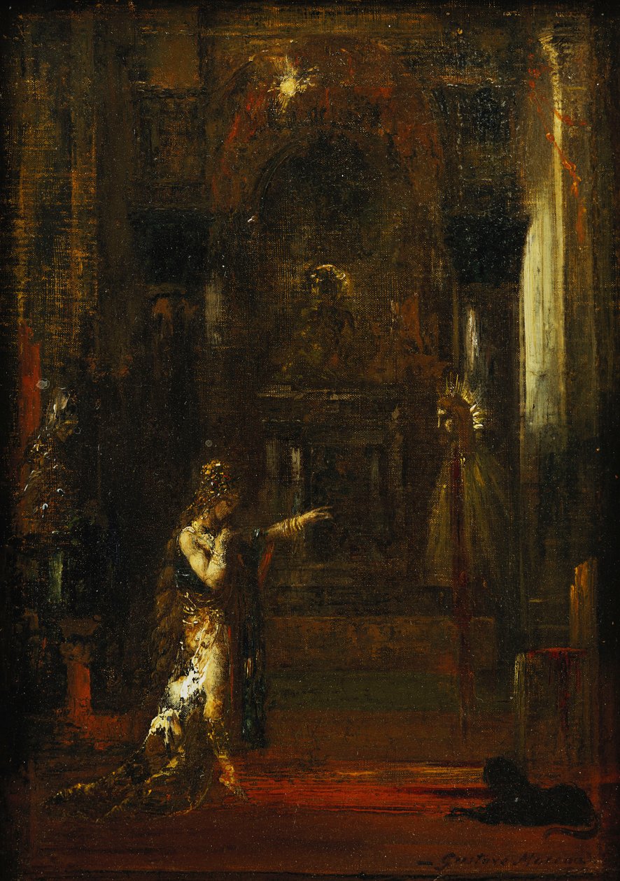 The Apparition, c.1876 द्वारा गुस्तावे मोरो