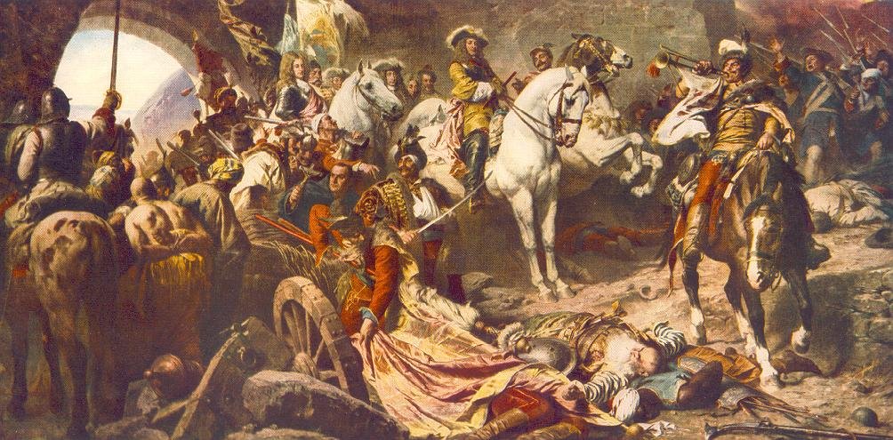 1686 में बुडा कैसल का पुनर्ग्रहण द्वारा ग्युल बेनकज़्र