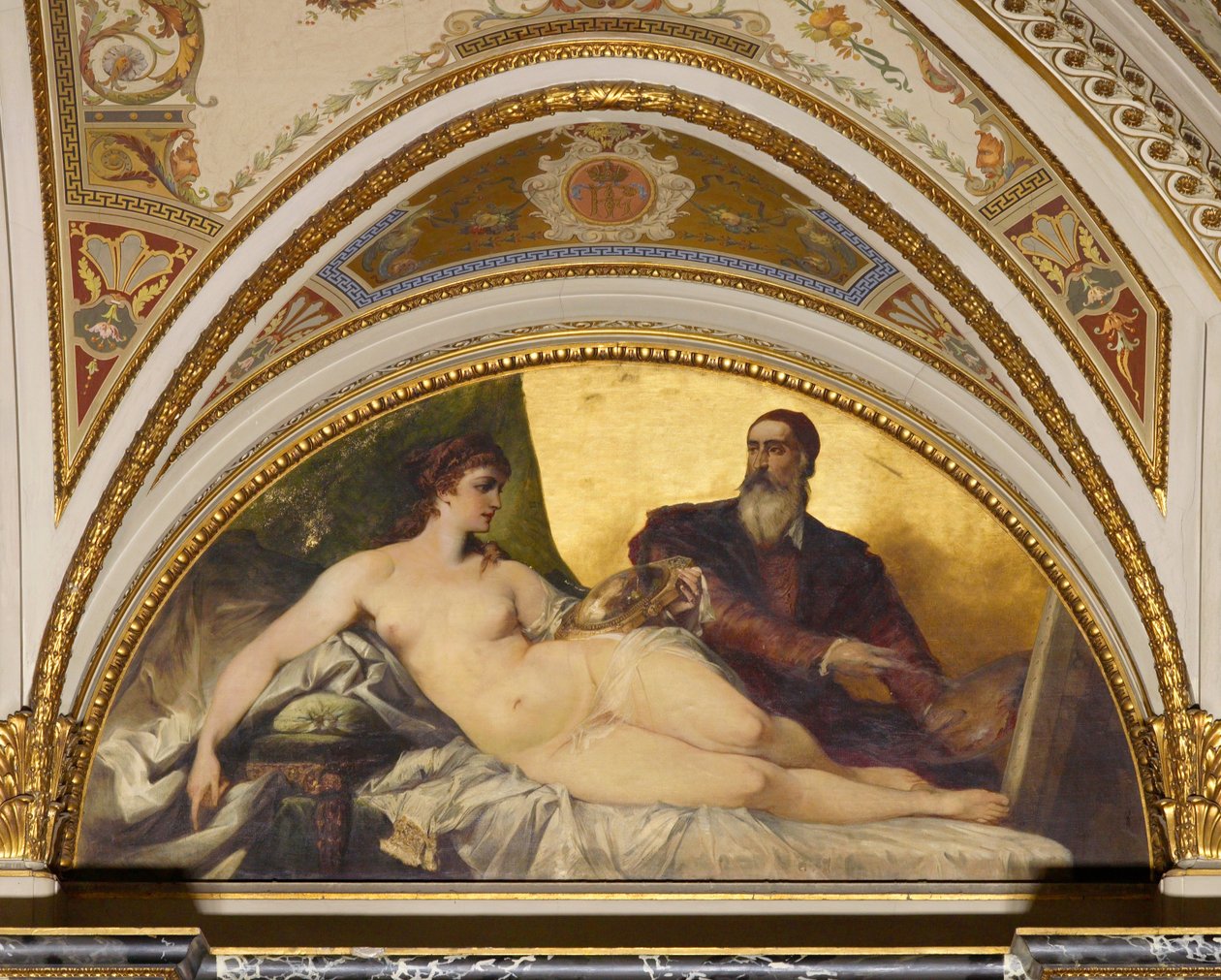 Titian द्वारा हंस मकरत