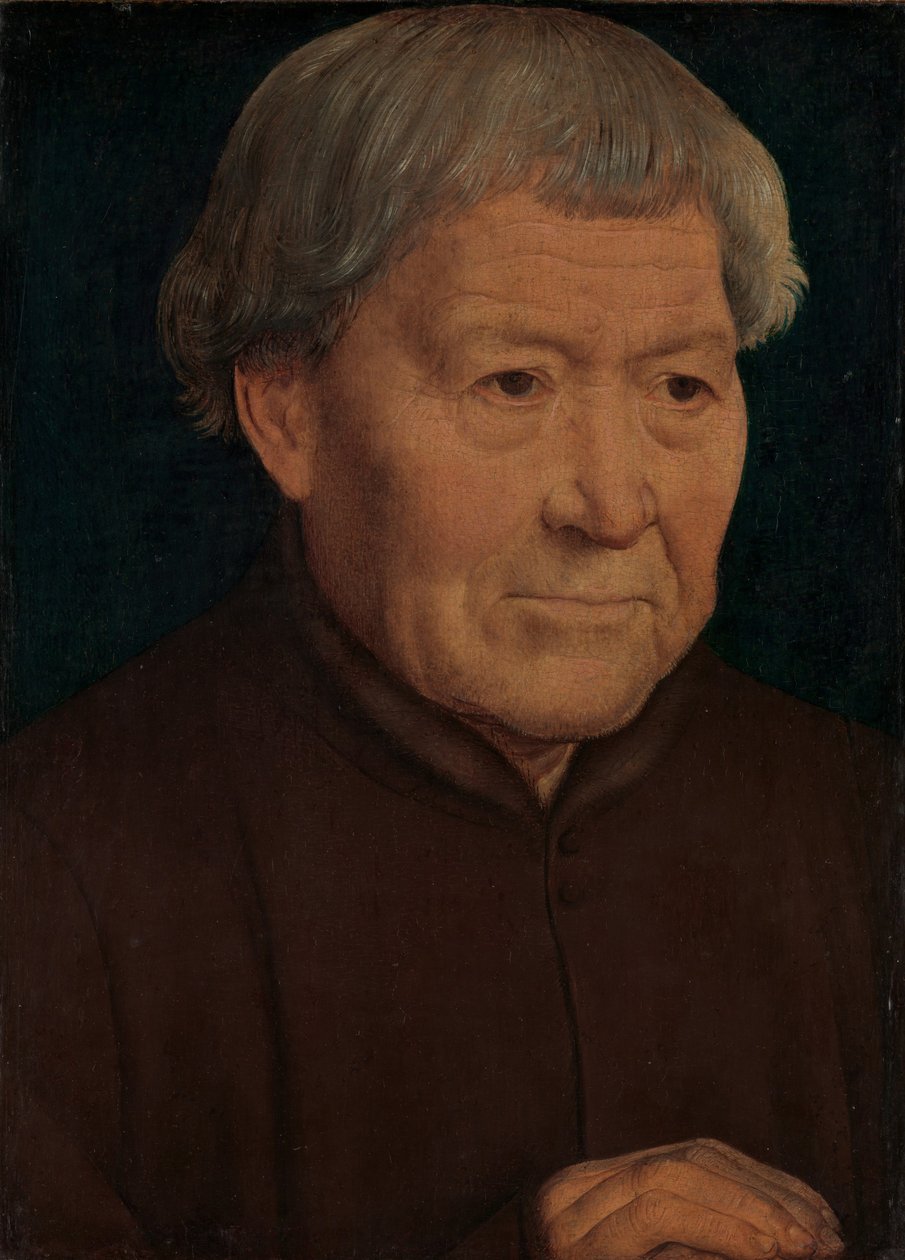 पोर्ट्रेट ऑफ ए ओल्ड मैन, c.1475 द्वारा हंस मेमलिंग