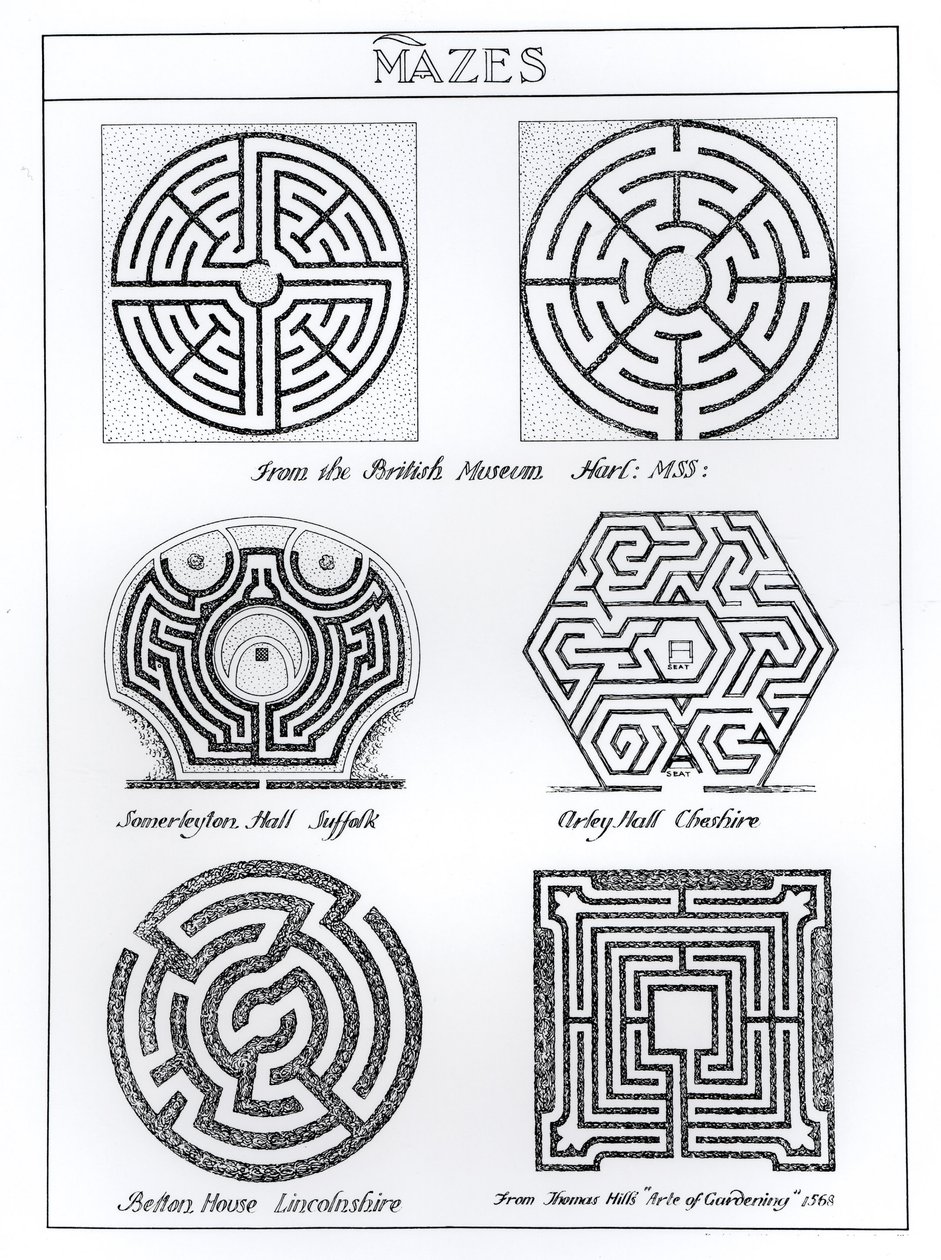 Mazes, c.1900 द्वारा हैरी इनिगो ट्रिग्स