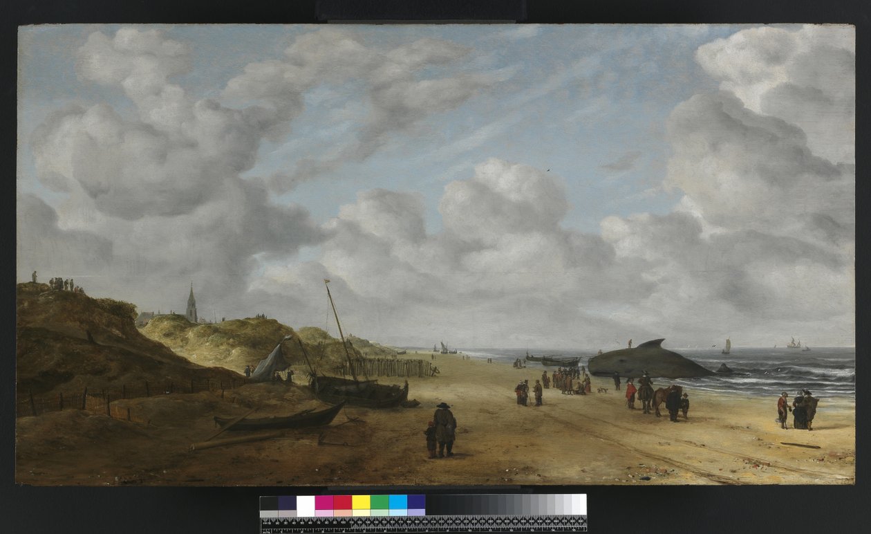 Scheveningen रेत का दृश्य, c.1630 द्वारा हेंड्रिक वैन एंथोनीसन