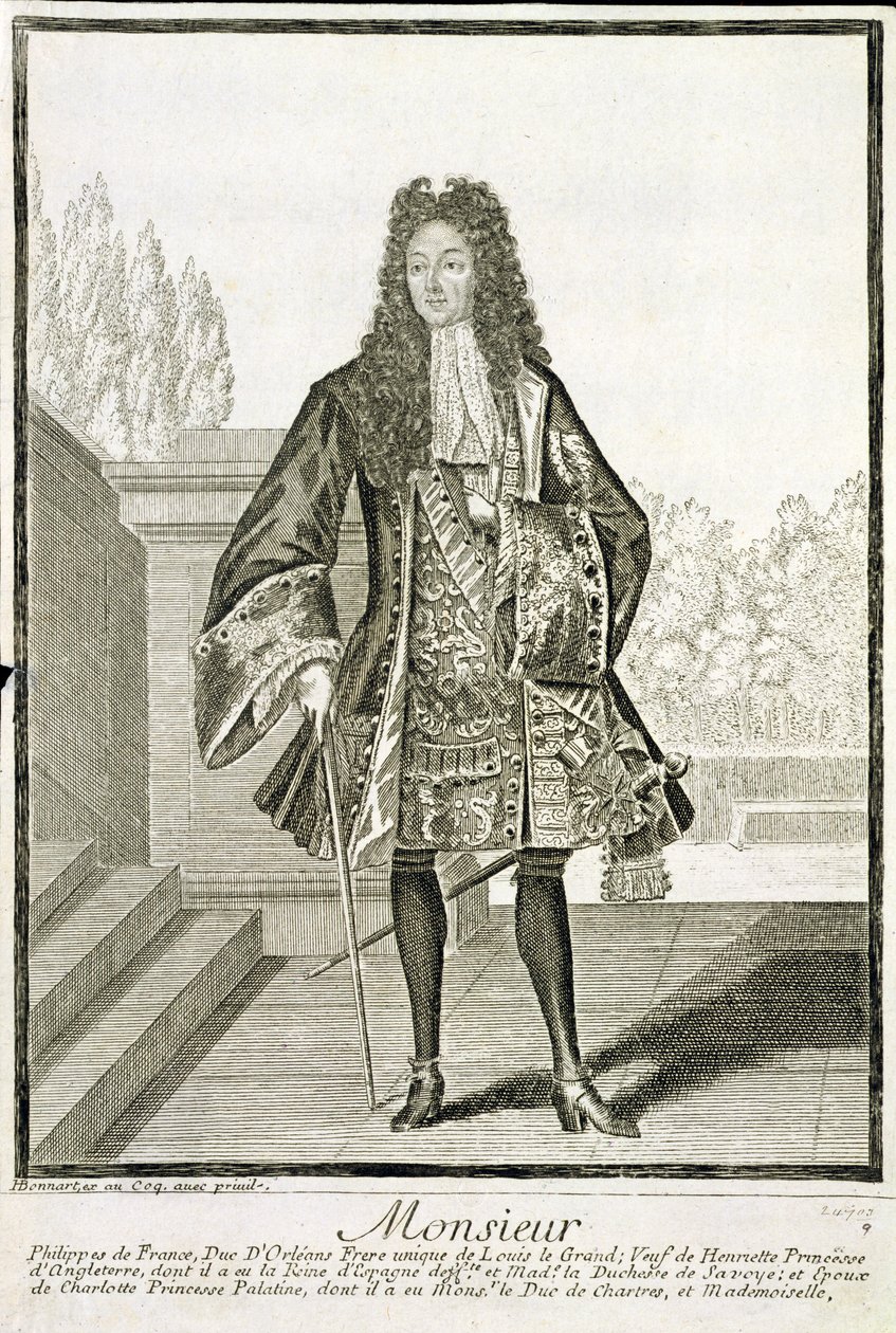 &39;महाशय&39; अन्यथा फ्रांस के फिलिप ड्यूक डेलायन्स (1640-1701) द्वारा हेनरी बोनार्ट