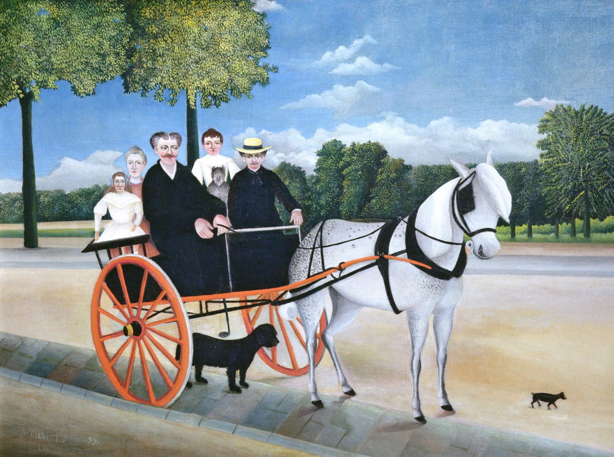 ओल्ड मैन जुनियर का ट्रैप, 1908 द्वारा हेनरी रूसो
