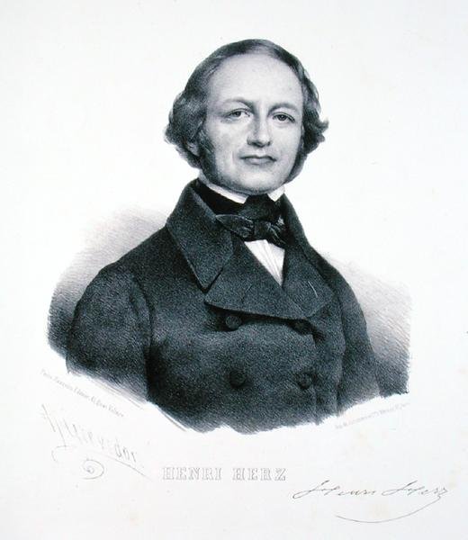 हेनरी हर्ज़ (1803-88) (उत्कीर्णन) द्वारा हेनरी (बाद में) Grevedon