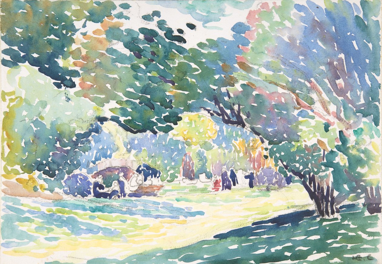 लैंडस्केप, c.1904 द्वारा हेनरी एडमंड क्रॉस