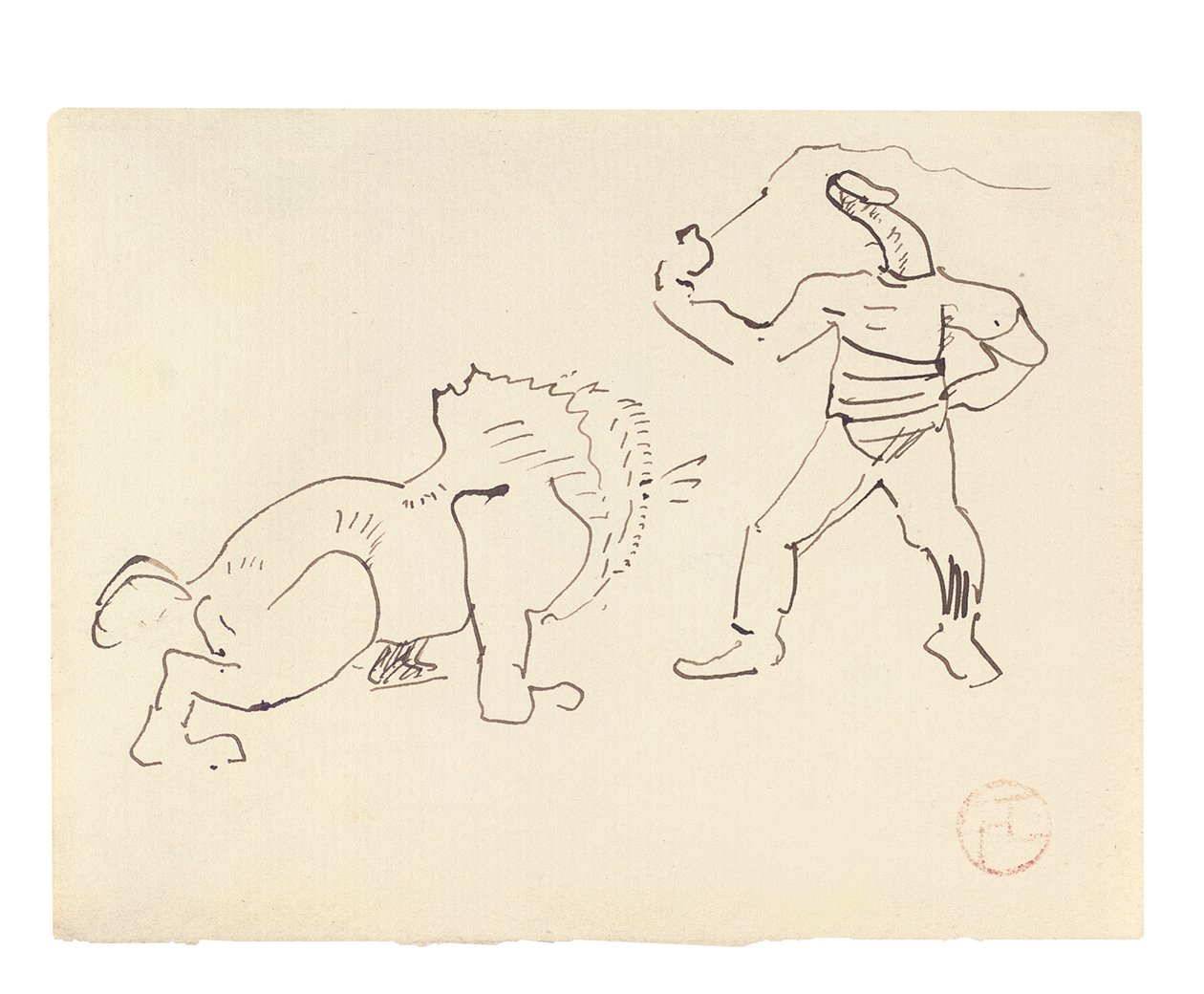 द टेमर, c.1888 द्वारा हेनरी डे टूलूस लॉटरेक