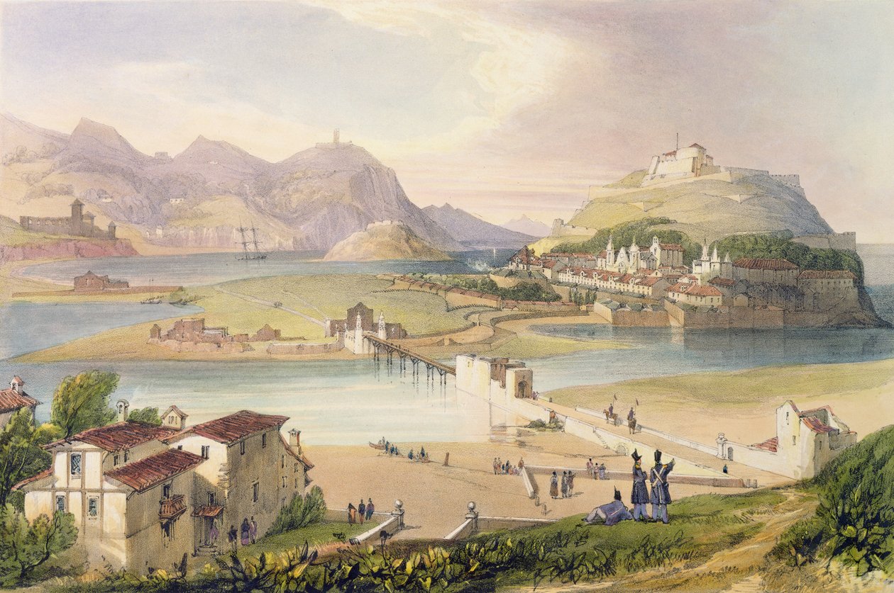 सैन सेबेस्टियन, 1838 द्वारा हेनरी विल्किंसन
