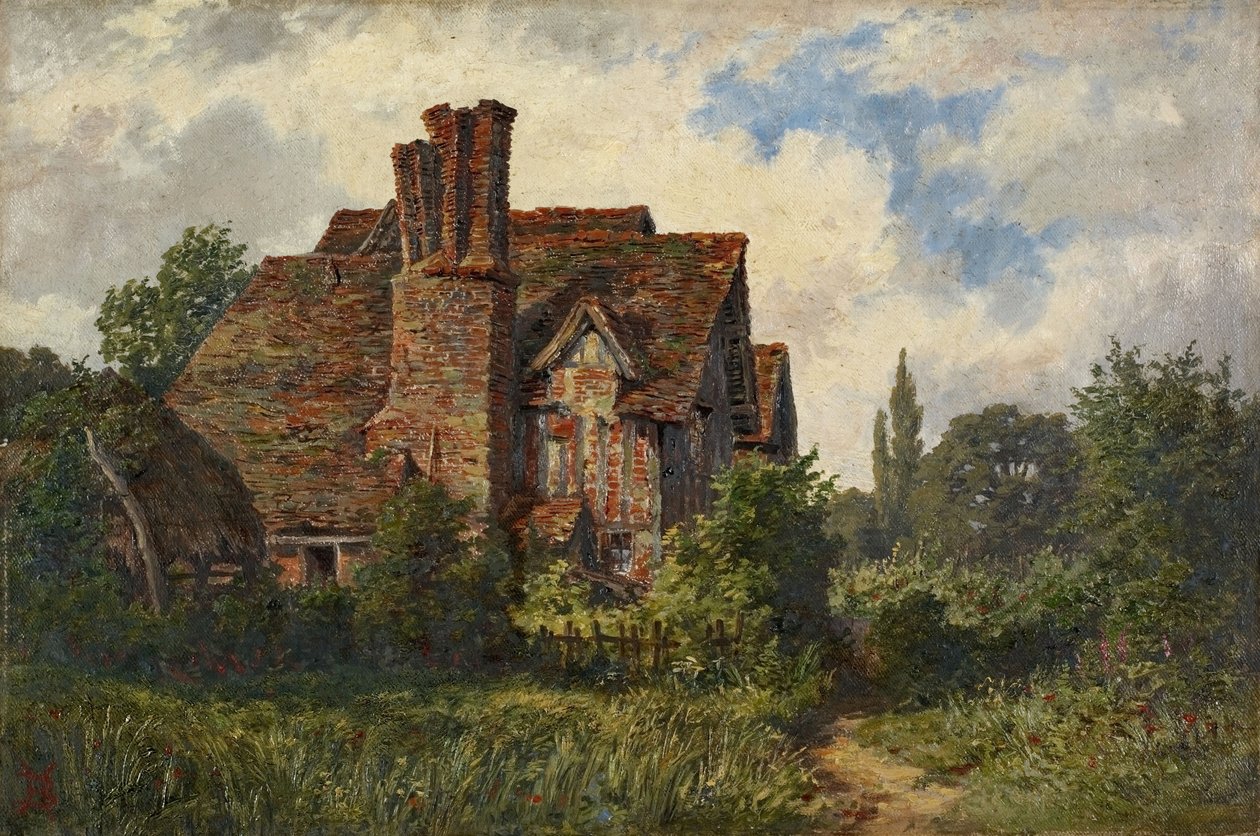 सेली मनोर, बर्मिंघम, 1864-75। द्वारा हेनरी बेकर