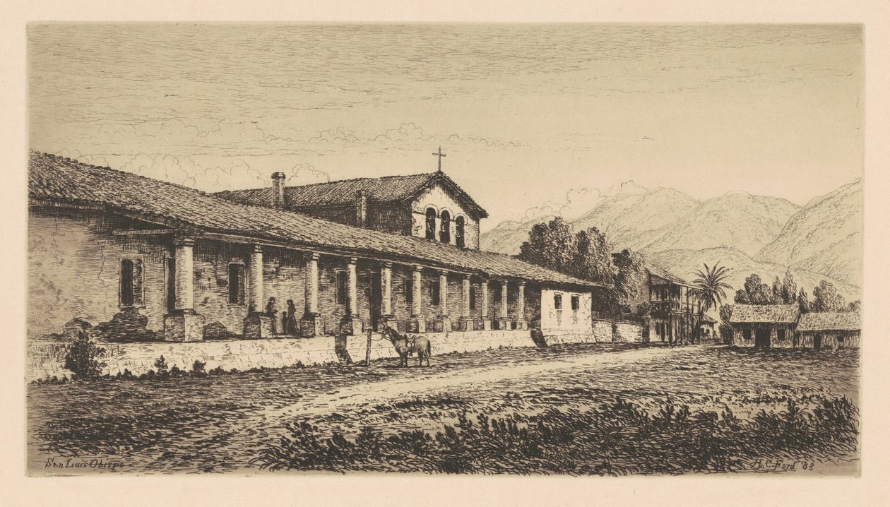 सेंट लुइस मिशन, 1883। द्वारा हेनरी चैपमैन फोर्ड