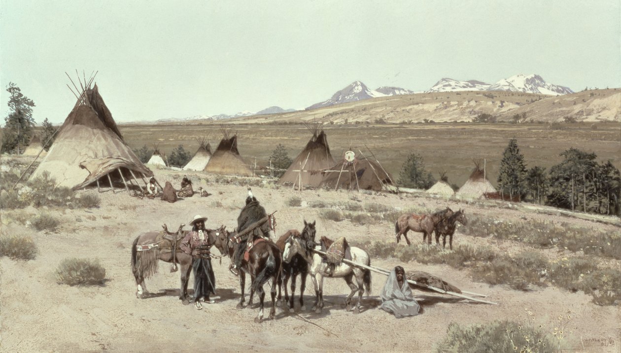 इंडियन एग्जीबिशन, 1892 द्वारा हेनरी फ्रेंकोइस फैनी