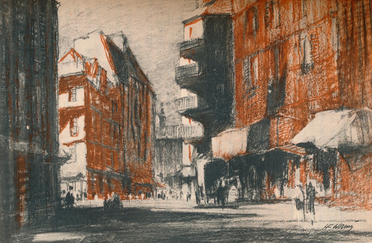 ये विदेशी दिखने वाली सड़कें, c1927, 1927 द्वारा हेनरी फ्रैंक्स वारिंग