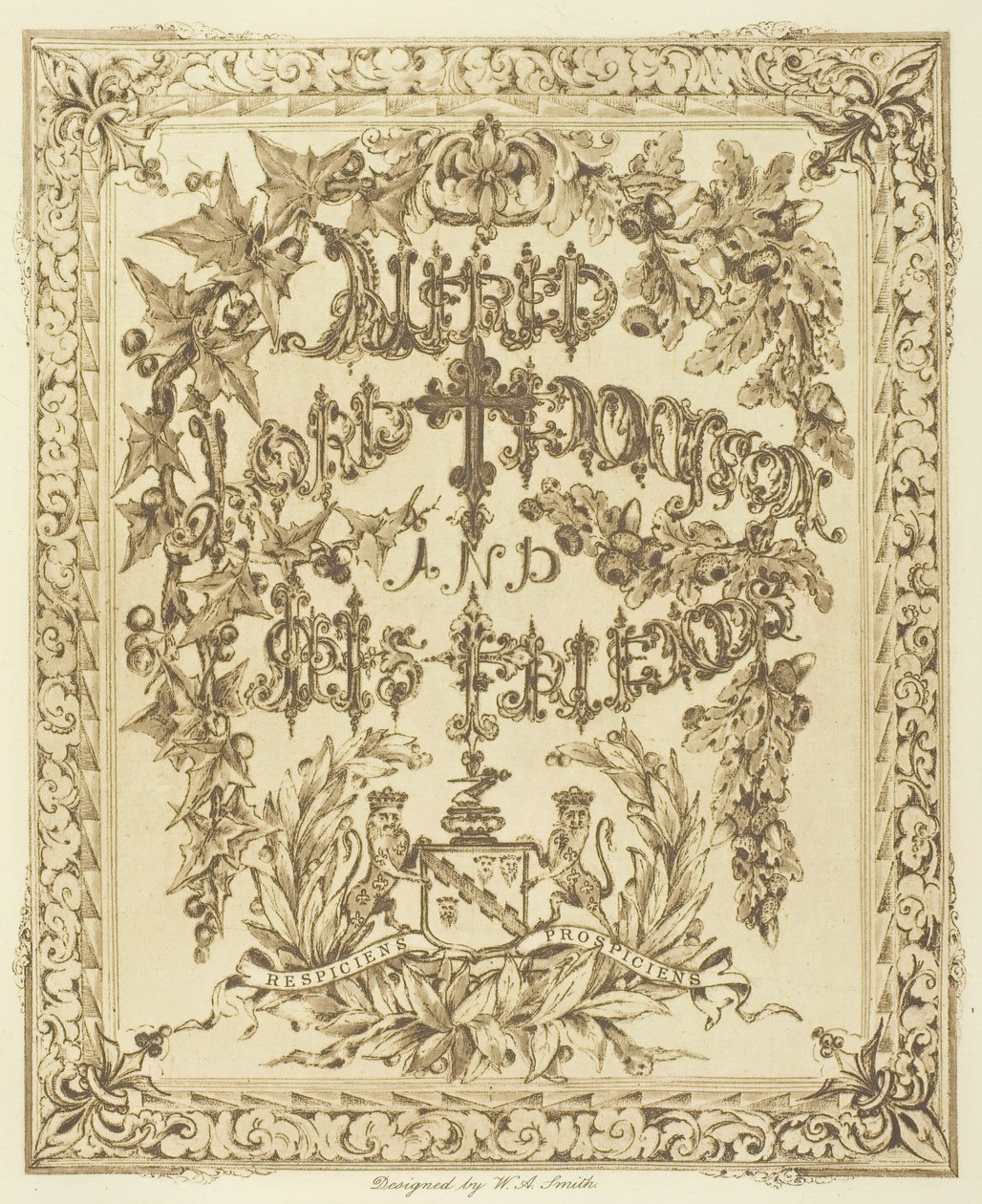 द फ्रंटिसपीस, सी। 1893. द्वारा हेनरी हर्शल हे कैमरन