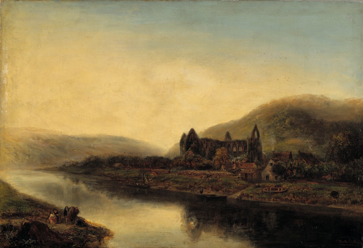 'टिन्टर्न एबे', 1837-1886 द्वारा हेनरी मार्क एंथोनी