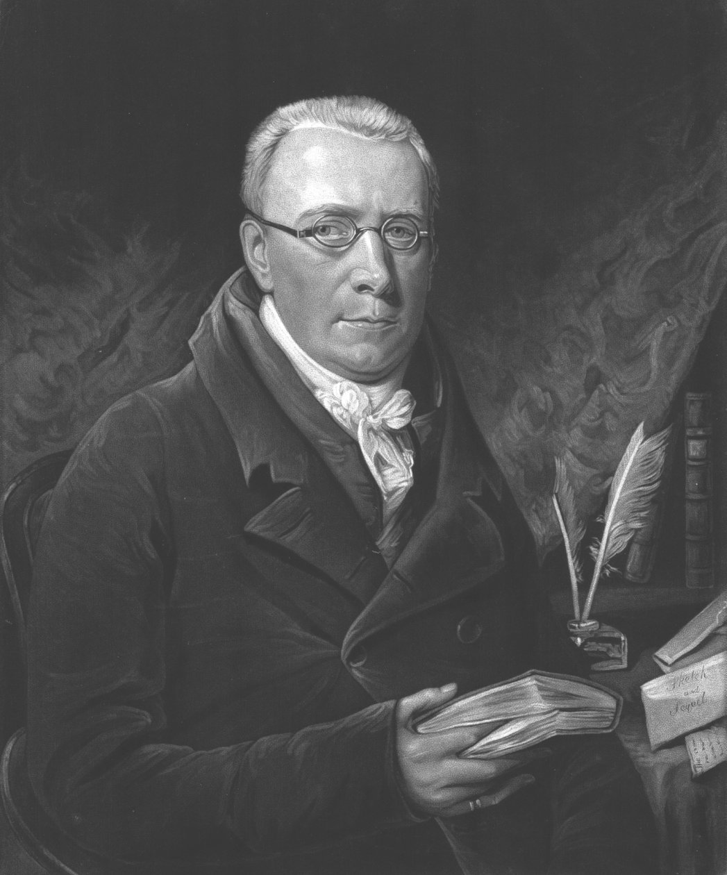 रेवरेंड जॉन इवांस एमए, 1812 द्वारा हेनरी मेयर