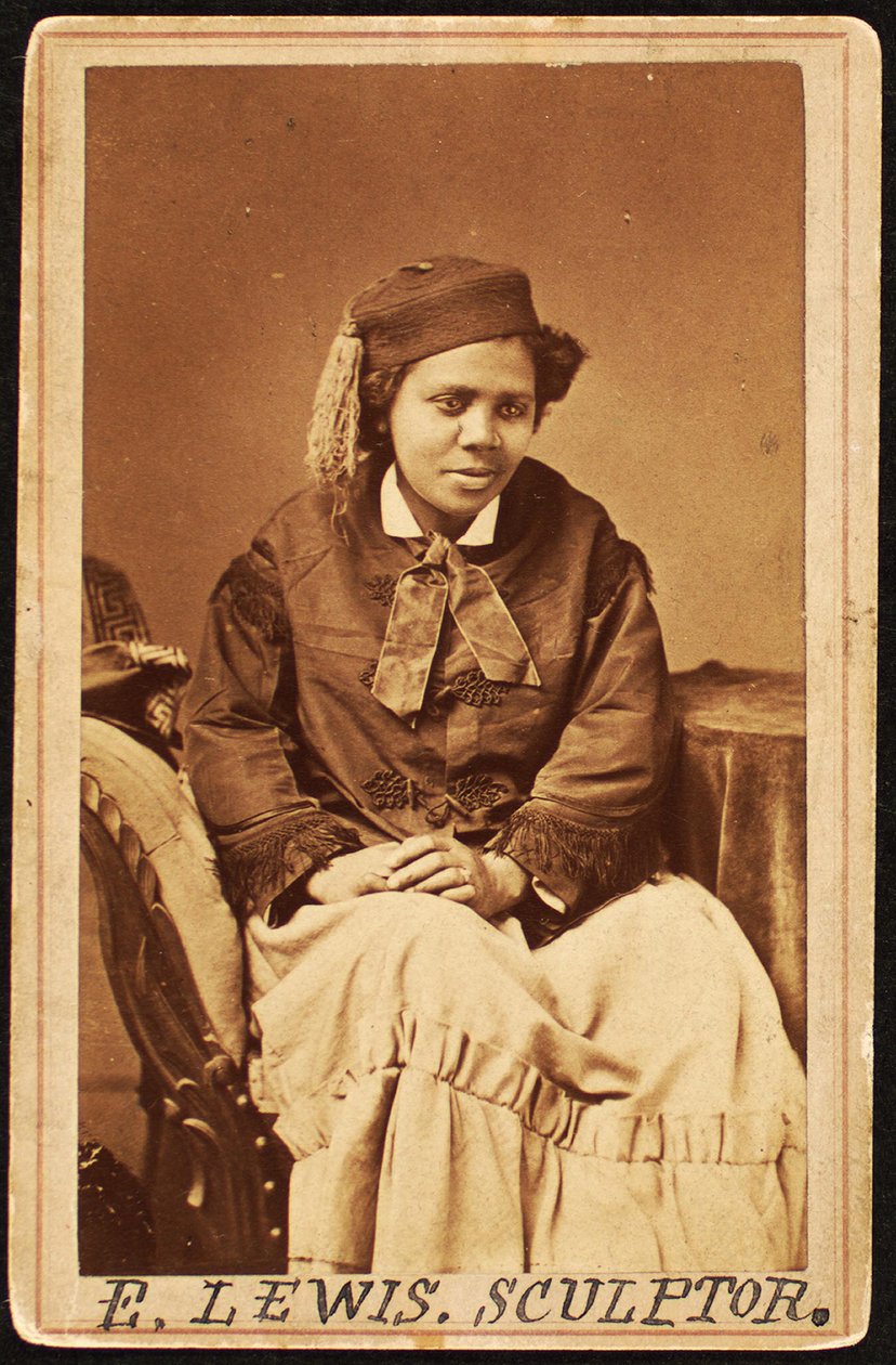 एडमोनिया लुईस का व्यवसाय कार्ड, c.1870 द्वारा हेनरी रोचर