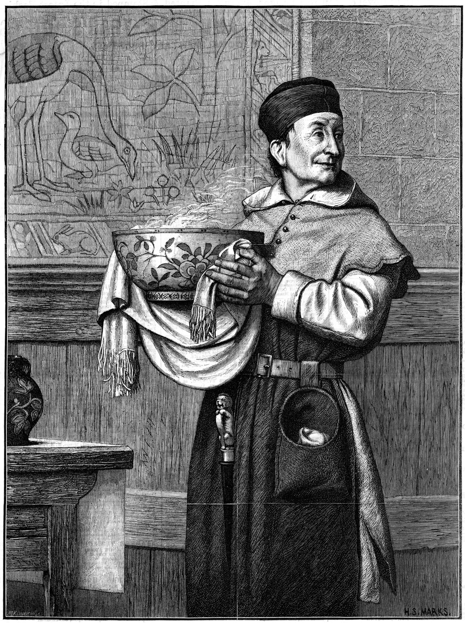 1874 में वास्सिल कटोरे में लाना। द्वारा हेनरी स्टेसी मार्क्स
