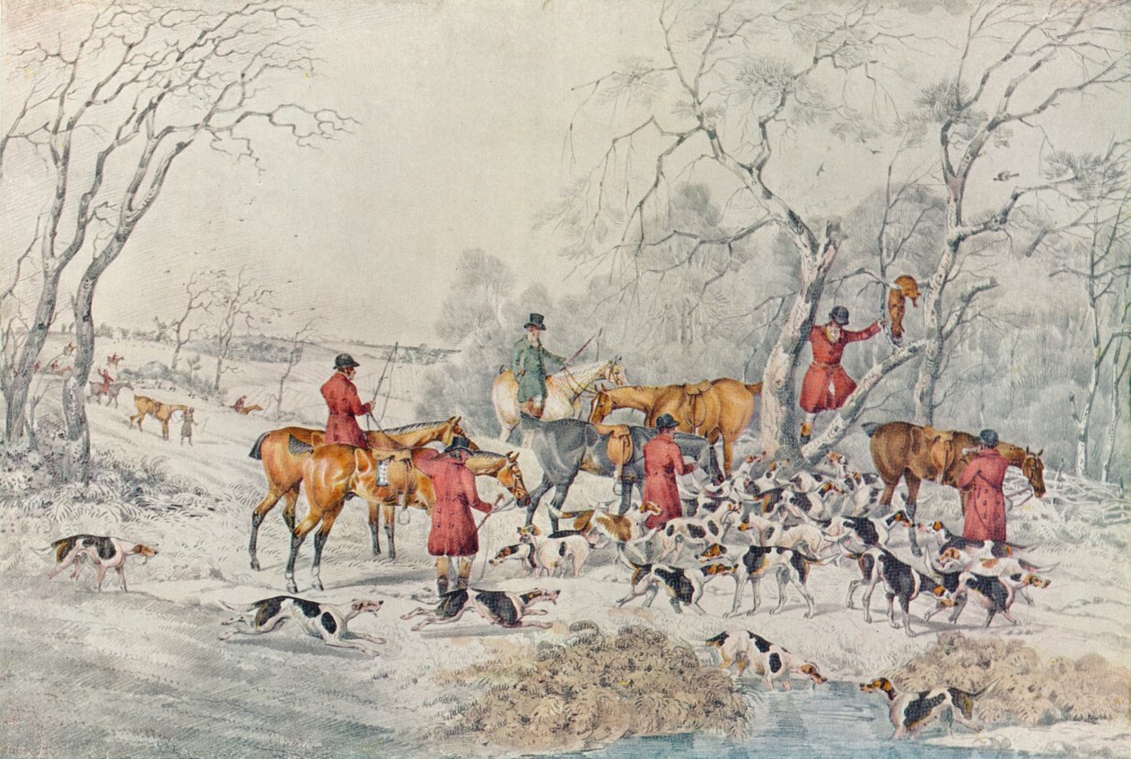 ट्रीकिंग द फॉक्स, c1800, 1922 द्वारा हेनरी थॉमस अल्केन