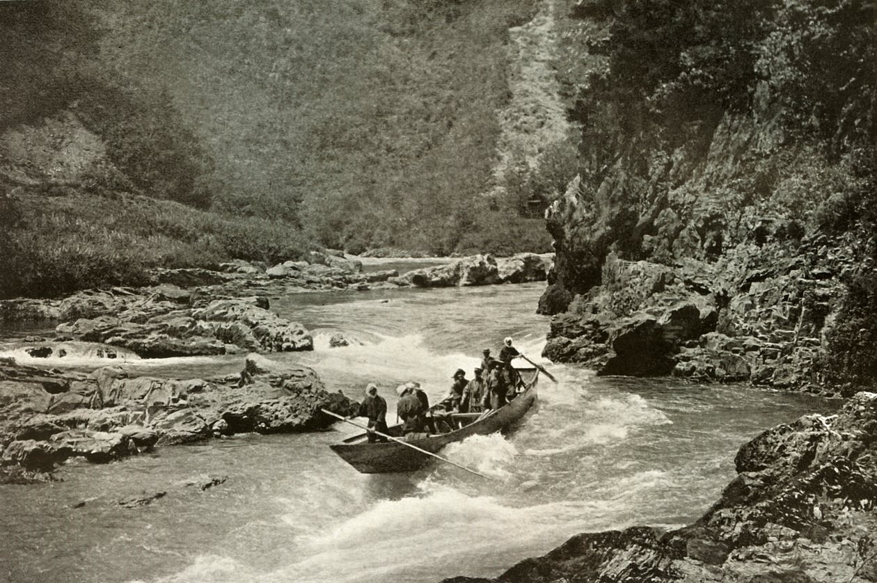 कट्सुरा-गावा, 1910 की शूटिंग। द्वारा हर्बर्ट पोंटिंग