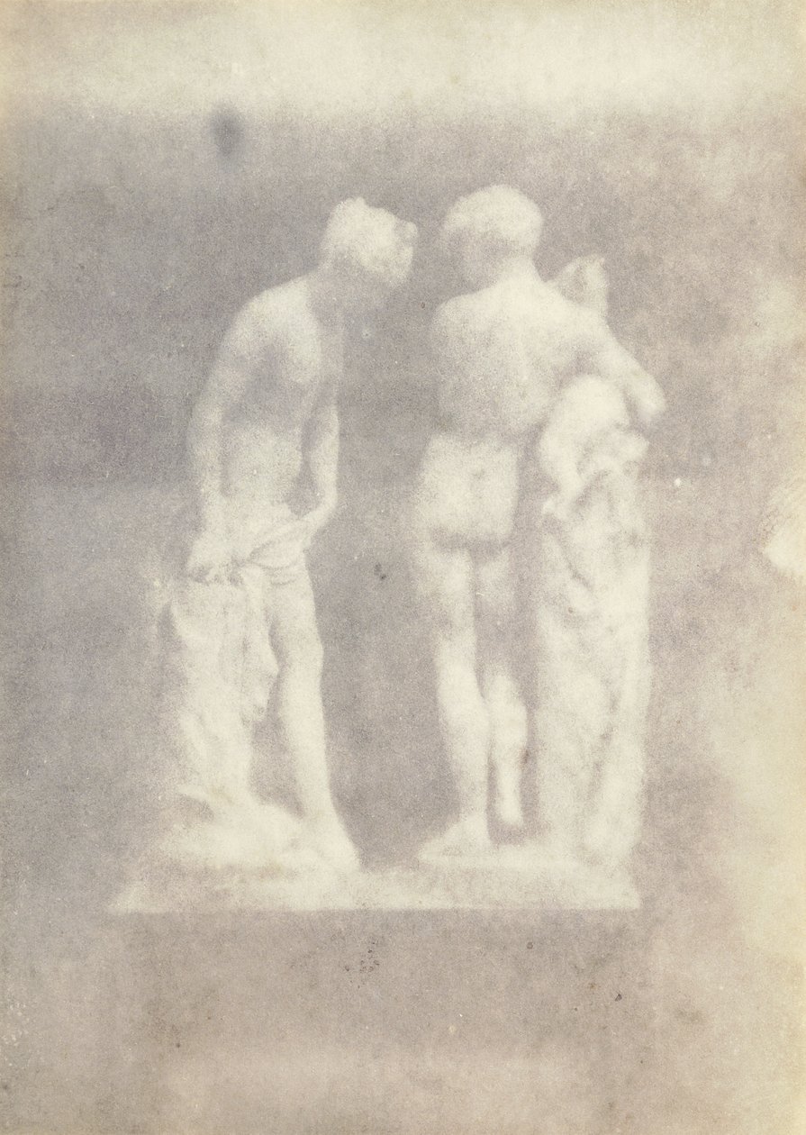 स्टैच्यूरी स्टडी, 1839 द्वारा हिप्पोलाईट बायर्ड