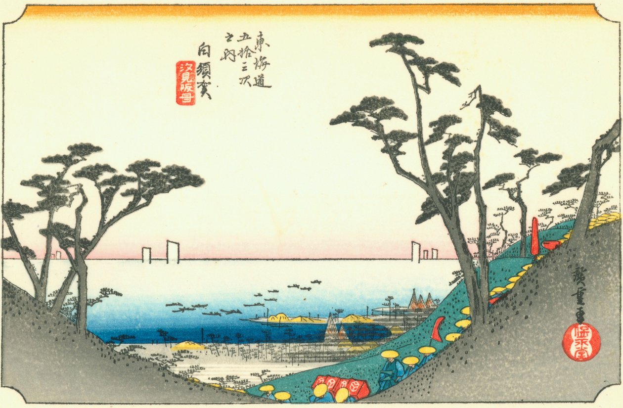 Shirasuka द्वारा Hiroshige